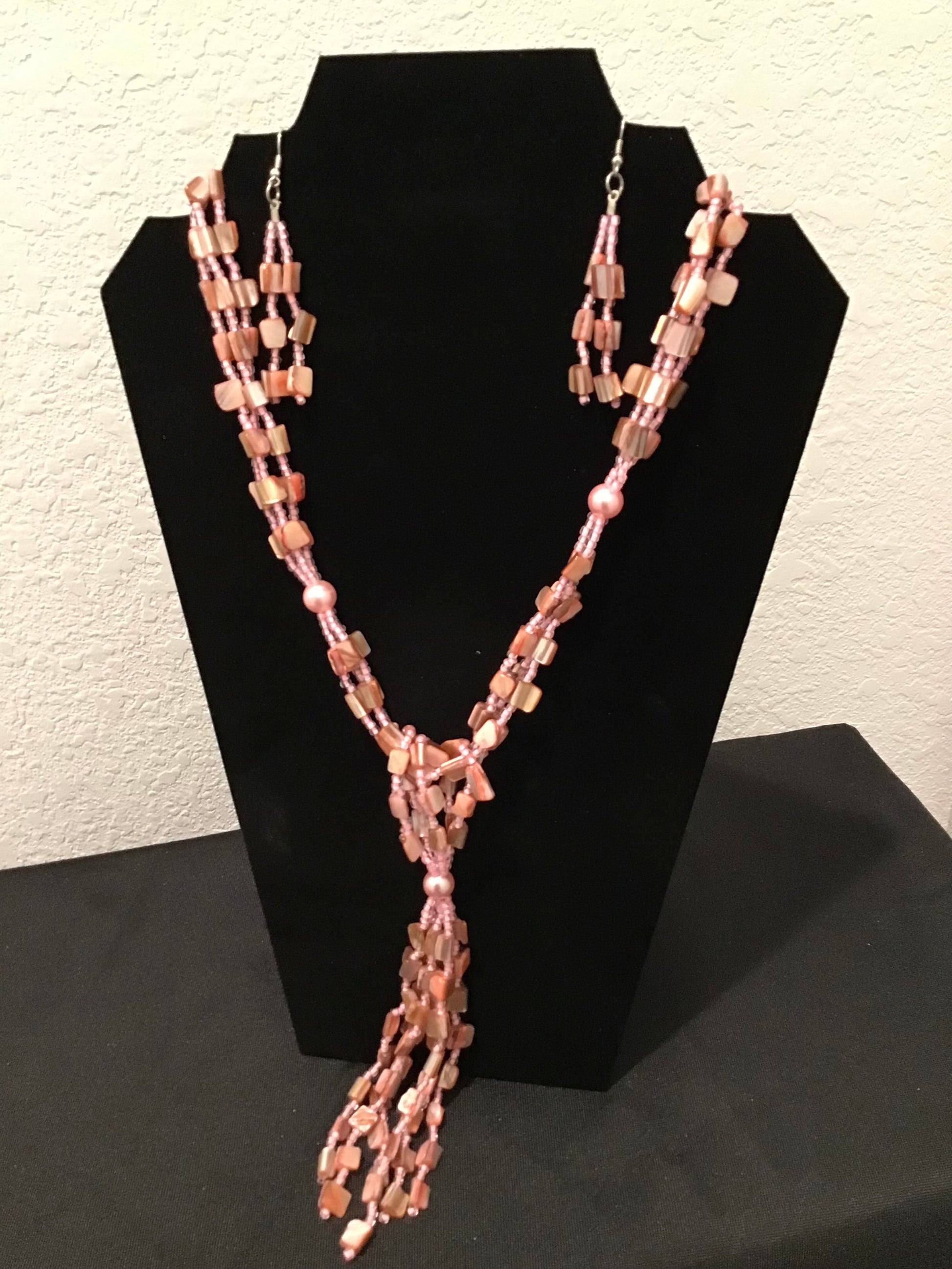 Pink necklace