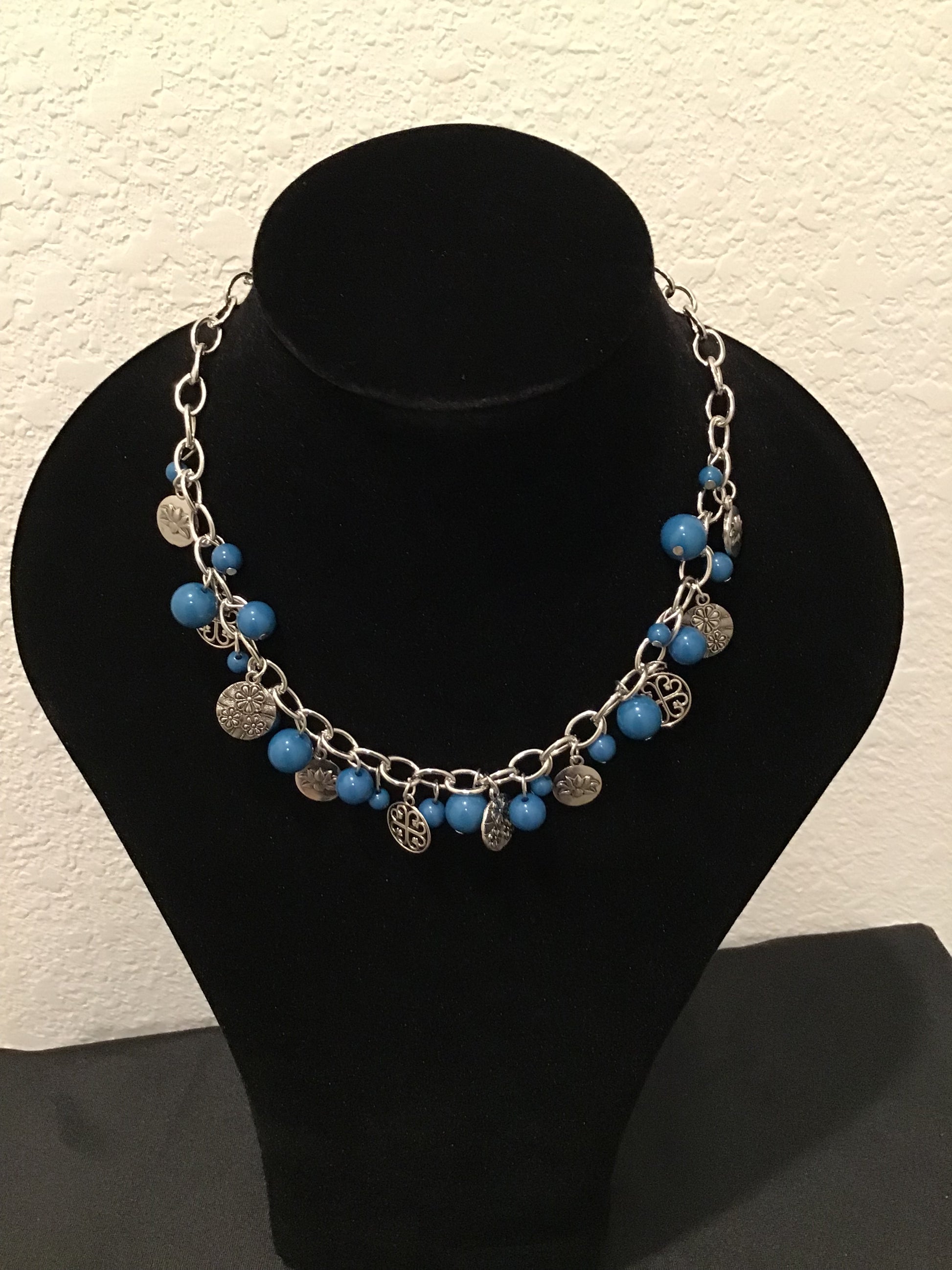 Blue &Silver Necklace