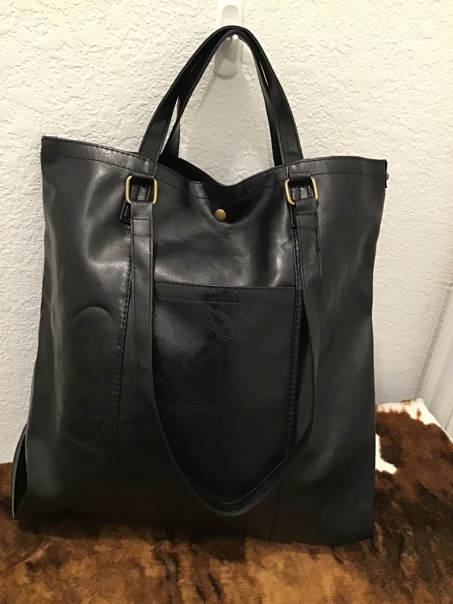 Black handbag