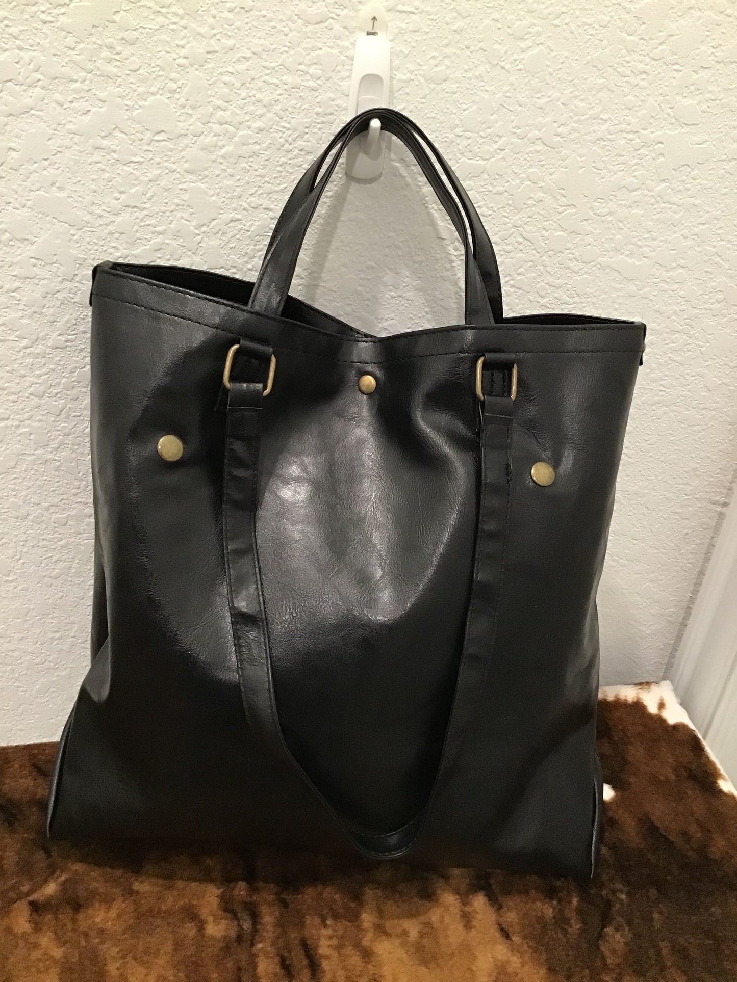 Black handbag