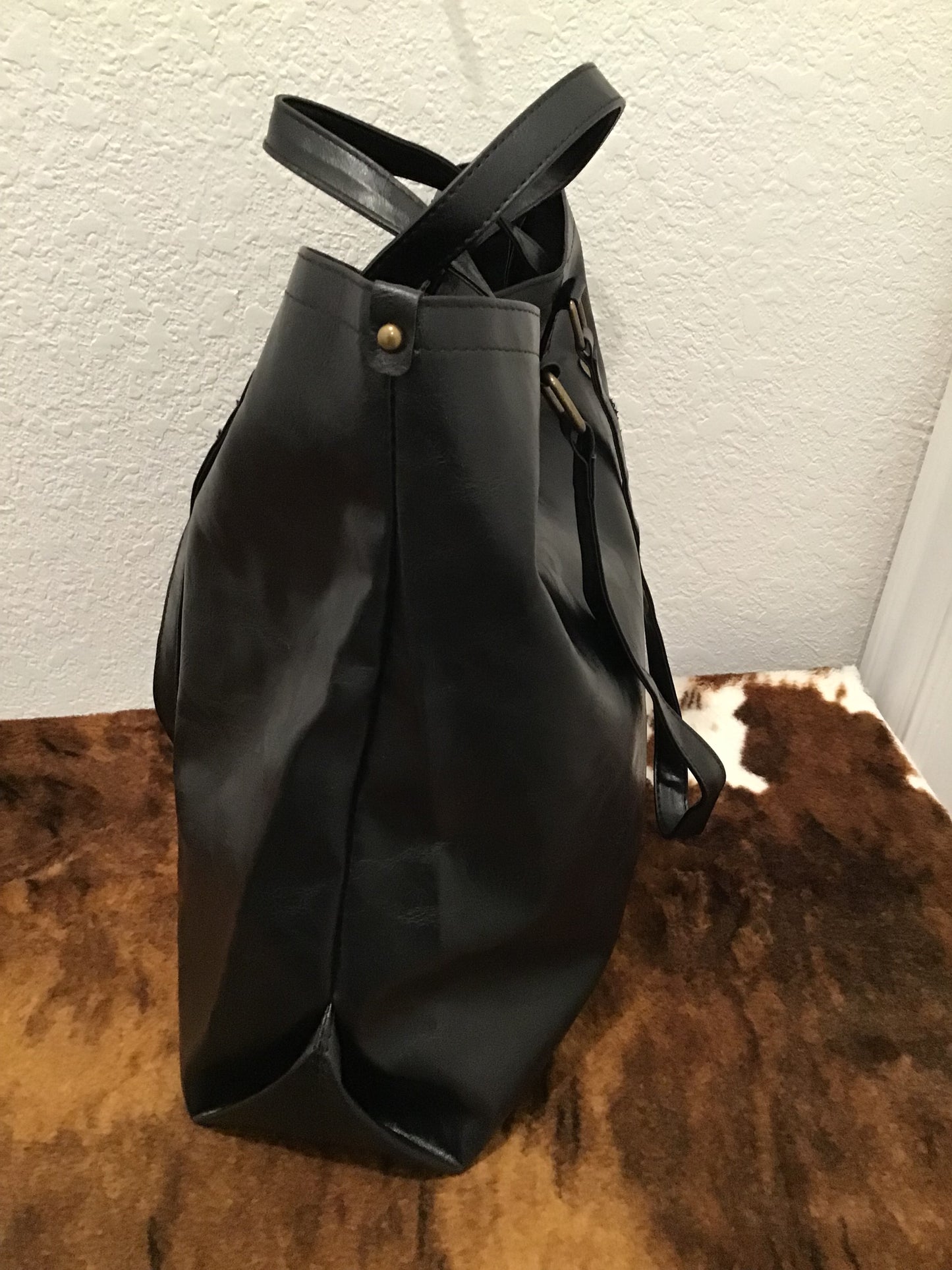 Black handbag